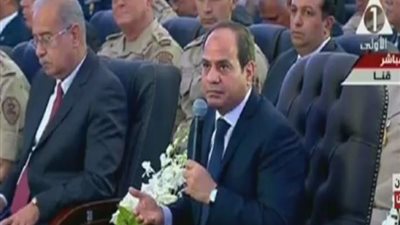 بالفيديو| «السيسي»: على الشعب أن يتحمل غلاء الأسعار