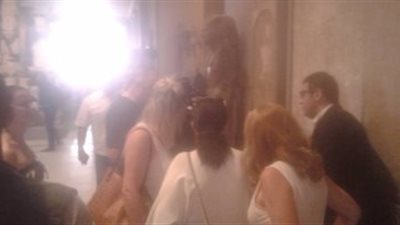 بالصور| أسرة رونالدو تتوجه إلى الأهرامات