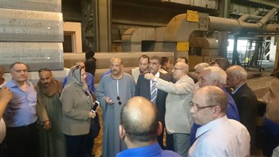 بالصور.. الشرقاوي: دراسة لإنشاء مصنع جديد تابع لـ«مصر للألومنيوم»