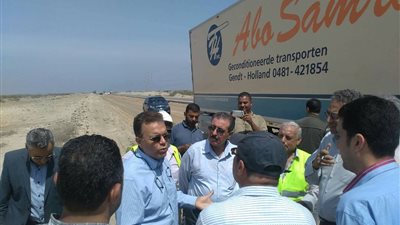 عرفات يوجه بتنفيذ مشروعات الطرق بدمياط قبل 30 يونيو