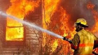 بالفيديو.. حريق بشارع ابراهيم اللقانى بمصر الجديدة