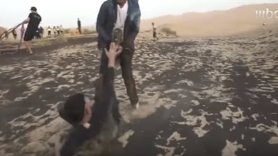 شاهد.. صدمة «شاروخان» بعد اكتشافه مقلب «رامز تحت الارض»