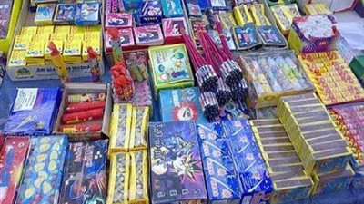 ضبط أكثر من 8 آلاف قطعة ألعاب نارية بالإسكندرية