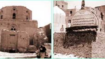 الآثار تبدء تطوير قبتي الأشرف خليل وفاطمة خاتون بالخليفة