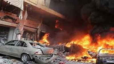 بالفيديو.. «داعشي» يفجر نفسه وسط الأطفال