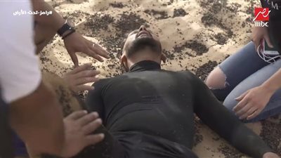 إصابة «رامز» في حلقة «وائل كفوري»