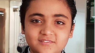 «الميزان» تهنىء خالد أنور الزناتى بتفوقه في الابتدائية بمجموع 99.5%