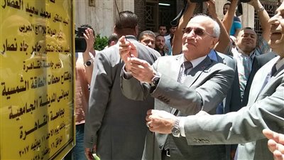 «العصار» و«نصار» يفتتحان محطة طاقة شمسية بقدرة 660 ك وات 