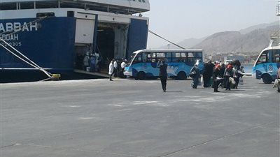 وصول وسفر 3563 راكبًا ومعتمرًا بموانئ البحر الأحمر