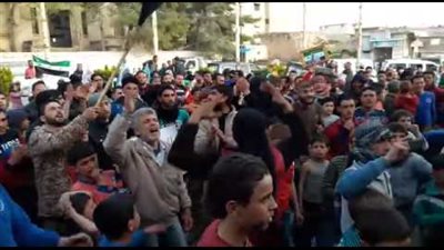 مظاهرات في «معرة النعمان» السورية للمطالبة بخروج «جبهة النصرة»