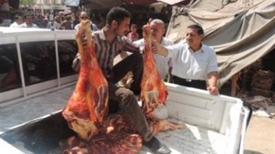 ضبط 63 طن لحوم ودواجن وكبدة غير صالحة للاستخدام الآدمي