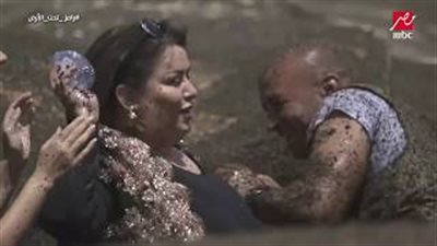 شاهد..منى شداد «تزغرد» بعد اكتشاف مقلب رامز جلال