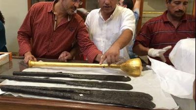 بالصور.. المتحف الكبير يستقبل مجموعة جديدة لــ «توت عنخ آمون»