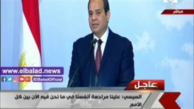  بالفيديو.. السيسي من قلب الأزهر: «كلنا سنحاسب أمام الله»