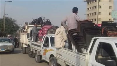 إزالة 5 حالات إشغال طريق وتحرير 8 قضايا تموينية بشمال سيناء