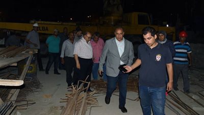 توسعة وتطوير نفق كليوباترا قبل احتفالات العيد القومي للإسكندرية