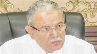 محافظ المنيا يستقبل أسقف بني مزار للتهنئة بعيد الفطر