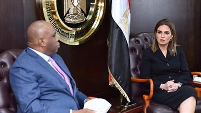 «نصر» تبحث مع بنك التصدير والاستيراد الأفريقى مشروعات البنية الأساسية