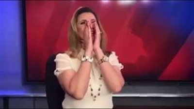 بالفيديو.. مذيعة تطلق «زغرودة» بعد السيطرة على الموصل