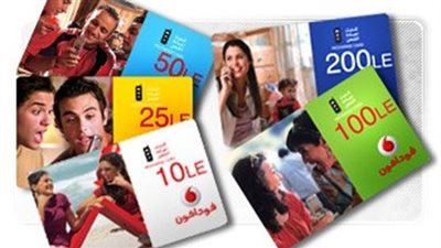 «فودافون» تنفى رفع أسعار كروت الشحن..وتطبيق القيمة المضافة على عملاء الفاتورة فقط 