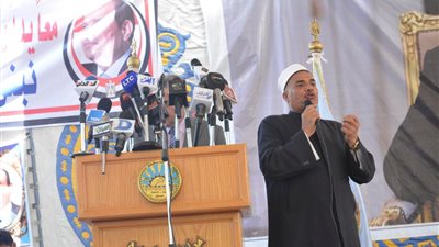 وكيل وزارة الأوقاف بمطروح.. مصر عادت لأحضان المصريين بفضل 30 يونيه المجيدة