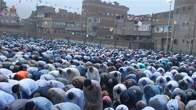 الجيزة:411 ساحة لأداء صلاة العيد.. ولجان للمرور على الأسواق 