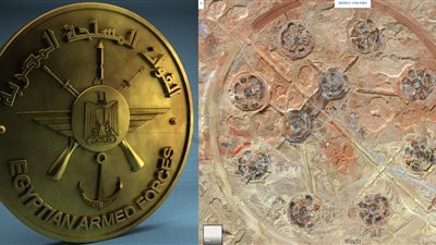 انفراد بالصور.. مبنى وزارة الدفاع بالعاصمة الإدارية يطابق شعار الجيش المصري