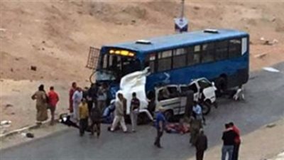 «صحة مطروح»: خروج 38 مصابا من المستشفى في حادث الأتوبيس