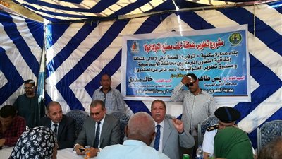 بدء تطوير المنطقة العشوائية خلف مصنع الكاكولا بالإسماعيلية