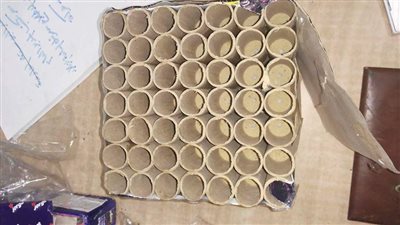 بالصور.. إحباط تهريب ألعاب نارية بجمرك «برج العرب»