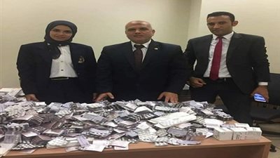 إحباط تهريب أدوية في مطار القاهرة بـ360 ألف جنيه
