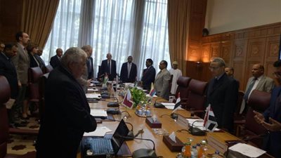 ممثلو الزراعة العرب يقفون دقيقة حدادا على أرواح شهداء رفح