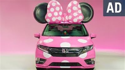 شاهد.. هوندا أوديسي «ديزني».. أحلام الأطفال تتحقق في سيارة