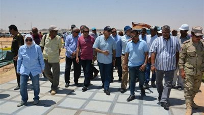 وزير الإسكان يعتمد نموذج تنسيق الموقع بكورنيش العلمين الجديدة
