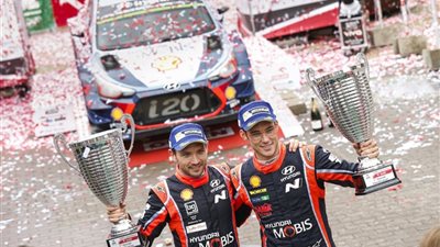 «هيونداي موتورسبورت» يُتوّج بالمركزين الأول والثاني في رالي بولندا
