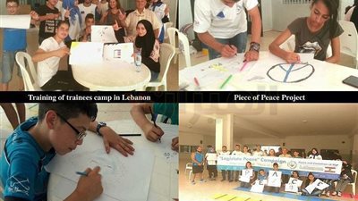 منظمة السلام الدولية HWPL تشارك في معسكر لتدريب الشباب بمدرسة ابتدائية في لبنان