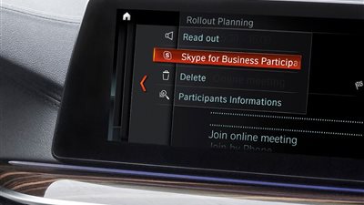 BMW توقع اتفاقية مع «مايكروسوفت» لإضافة «سكايب» في موديلاتها 