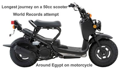 مغامر يستعد لتسجيل أطول رحلة على سكوتر دعما للسياحة