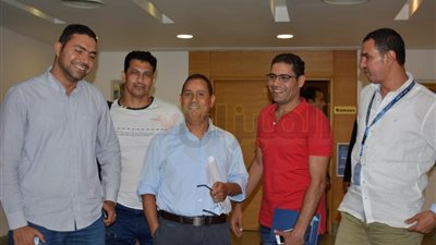 بالصور.. وصول «عمران» لانتخابات البورصة المصرية