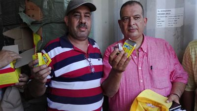 بالصور.. إحباط تهريب «ألعاب نارية» بالدخيلة