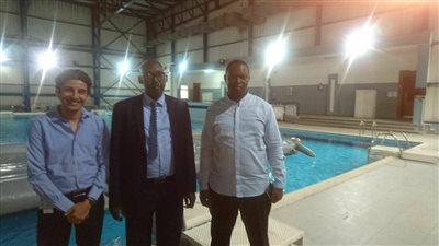 بالصور.. رئيس طيران Rwandair يزور أكاديمية مصر للطيران للتدريب