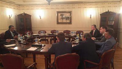 بالصور.. «الشرقاوي» يجتمع بوفد أوكرانى لبحث التعاون المشترك