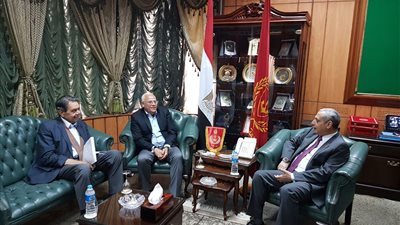  رئيس الجمارك يشارك فى افتتاح مبنى الإعفاءات والإفراج 