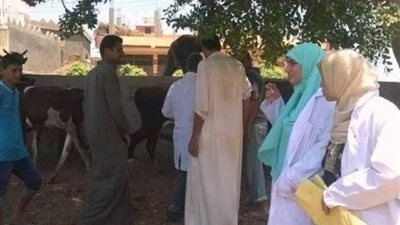 حملة لتحصين الماشية بالوادي الجديد