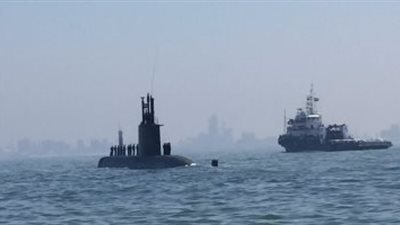 شاهد الآن.. مصر تتسلم الغواصة المصرية الثانية «42» بألمانيا