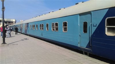 بالصور.. «النقل» تعيد تسيير القطارات في الاتجاهين على خط القاهرة الإسكندرية