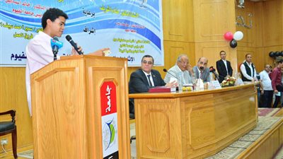 بالصور.. الشريف لـ«ياسين الزغبي»: «هلف معاك محافظات الجمهورية»