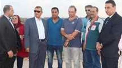 «محافظ كفر الشيخ» يتفقد أعمال تطوير كورنيش بحيرة البرلس