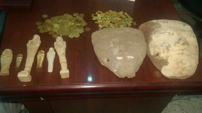  ضبط 4488 قطعة آثرية بـ«بنى سويف» 