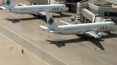  استيفاء رسوم خروج المسافرين لشركات الطيران العاملة بمطار بيروت